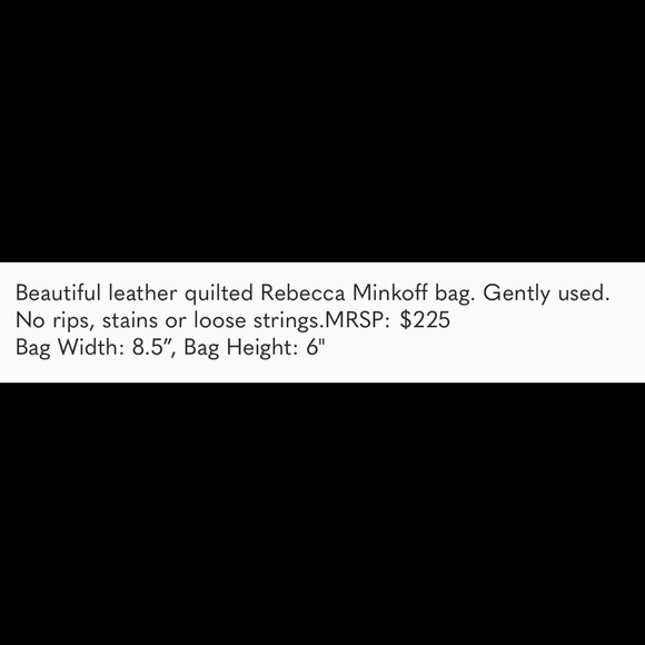 Rebecca Minkoff Quilted Studded Beige Shoulder Bag - Picture 16 of 17